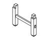 Kohler 1153389-F69 Part - Left Side Leg Assembly Kohler 1153389-F69 Part - Left Side Leg Assembly