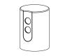 Kohler 1153649-CP Part - Tripoint Covers Kohler 1153649-CP Part - Tripoint Covers