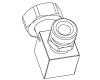 Kohler 1157143 Part - Inlet Nipple Assy.