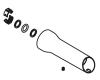 Kohler 1160370-BN Part - Brushed Nickel Bath Spout Assembly Kohler 1160370-BN Part - Brushed Nickel Bath Spout Assembly