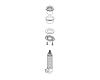 Kohler 1195701 Part - 1/2" Recessed Dm Bath Valve Kit Kohler 1195701 Part - 1/2" Recessed Dm Bath Valve Kit