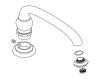 Kohler 1201489-CP Part - Spout Assembly