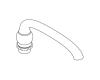 Kohler 1203857-2BZ Part - Brazed Assy- Dm Non-Div Spout