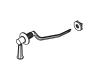 Kohler 1211496-CP Part - Trip Lever Service Kit