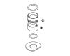 Kohler 1215537 Part - Sleeve/Washer Assembly