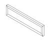 Kohler 1216324-1WU Part - Lap Drawer Front 24X6