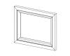 Kohler 1216340-L1-1WT Part - Dwr Frt 12X9 W/Screws, Damask Kohler 1216340-L1-1WT Part - Dwr Frt 12X9 W/Screws, Damask