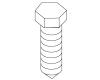 Kohler 1223436 Part - Screw Kohler 1223436 Part - Screw