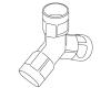 Kohler 1224395 Part - Y Connector