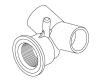 Kohler 1226809 Part - V-Jet Housing Kohler 1226809 Part - V-Jet Housing