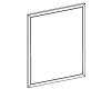 Kohler 1238061-1WA Part - Door- 24-3/16" X 28-3/8"