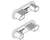 Kohler 1239558-ABZ Part - Rail End Caps