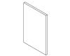 Kohler 1241433-1WN Part - Drawer Front 24 X 6