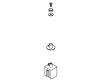 Kohler 1257938-ABZ Part - Service Kit, 5/16 Top Pivot Kohler 1257938-ABZ Part - Service Kit, 5/16 Top Pivot