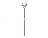 Kohler 20340-CP Part - Polished Chrome Lift Rod Assembly Kohler 20340-CP Part - Polished Chrome Lift Rod Assembly
