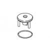 Kohler 21072-G Part - Brushed Chrome Stopper Sub-Assembly Kohler 21072-G Part - Brushed Chrome Stopper Sub-Assembly