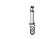 Kohler 21900-BC Part - Spindle- 3/8