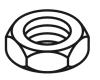 Kohler 24003-RP Part - Rough Plate Nut