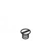 Kohler 29077-G Part - Brushed Chrome Screw- 3/8-24 Expresso X 7/32