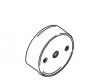 Kohler 29629-2BZ Part - Overflow Hood Kohler 29629-2BZ Part - Overflow Hood