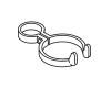 Kohler 31397-CP Part - Polished Chrome Hose Hanger Clamp