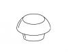 Kohler 32652-PL-CP Part - Polished Chrome Push Knob