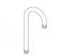 Kohler 33185-CP Part - Polished Chrome Gooseneck Swing Spout