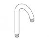 Kohler 33392-CP Part - Polished Chrome Gooseneck Spout