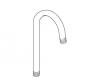 Kohler 34004-SN Part - Polished Nickel Spout- Gooseneck