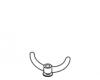 Kohler 34611 Part - Clamp For Flush Ball Seat