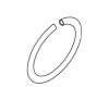 Kohler 36715-BN Part - Brushed Nickel Towel Ring