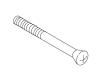 Kohler 40492-AF Part - Screw .164-32Unc-2A-X-2.88