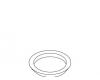 Kohler 41494 Part - Gasket- Rubber- Black