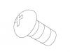 Kohler 42450 Part - Screw 8-32 New Orleans Blue X .375