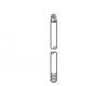 Kohler 48251-CP Part - Polished Chrome Rod
