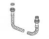 Kohler 50374 Part - Braided Hose And Washer