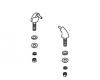 Kohler 52038-96 Part - Biscuit Lustra Check Hinge Kit