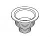 Kohler 57015-CP Part - Polished Chrome Sink Strainer Body