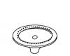 Kohler 57024-G Part - Brushed Chrome Handle- Artists Edition Kohler 57024-G Part - Brushed Chrome Handle- Artists Edition