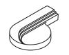 Kohler 57334-VF Part - Polished Brass Handle- Mach- Lg- Cold Kohler 57334-VF Part - Polished Brass Handle- Mach- Lg- Cold