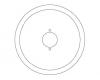 Kohler 57585-CP Part - Polished Chrome Base Plate- Wide Rough-In Kohler 57585-CP Part - Polished Chrome Base Plate- Wide Rough-In