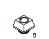 Kohler 57613-CP Part - Polished Chrome Escutcheon Assembly