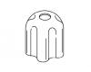 Kohler 57742-CP Part - Polished Chrome Trend Lav/Deck Handle Kohler 57742-CP Part - Polished Chrome Trend Lav/Deck Handle