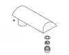 Kohler 57905-CP Part - Polished Chrome Spout Assembly Kohler 57905-CP Part - Polished Chrome Spout Assembly