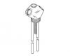 Kohler 57973-8W Part - Jd White Body Kohler 57973-8W Part - Jd White Body