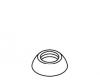 Kohler 58458-G Part - Brushed Chrome Escutcheon