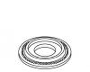 Kohler 58654-CP Part - Polished Chrome Escutcheon