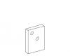 Kohler 66169-SS Part - Plate- Hinge Backing