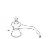 Kohler 73116-CP Part - Polished Chrome Spout Assembly Deck Kohler 73116-CP Part - Polished Chrome Spout Assembly Deck