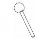 Kohler 73439-BN Part - Brushed Nickel Lift Rod Assembly Kohler 73439-BN Part - Brushed Nickel Lift Rod Assembly